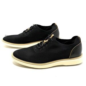 Clarks Men's Collection Brantin Knit Shoes Black Knit Size 11.5W NWT/BOX